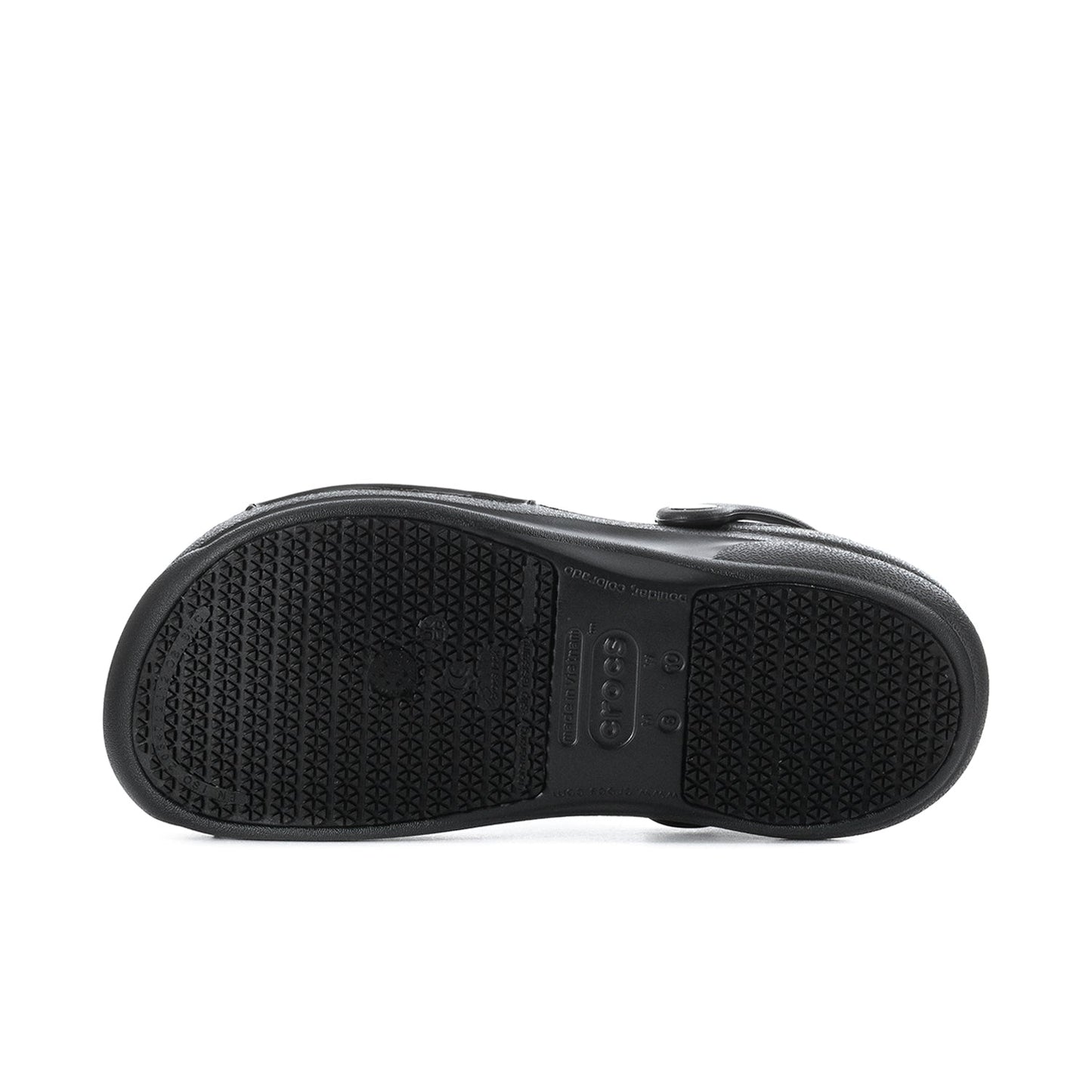 Crocs Men's Bistro Slip-Resistant Clog - Black