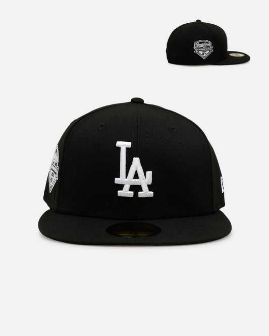 New Era Los Angeles Dodgers '2025 World Series Champions' 59FIFTY Fitted Black/White