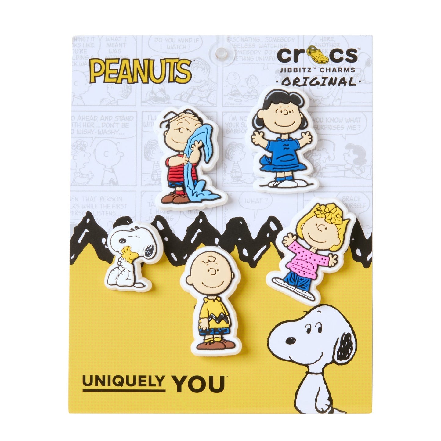 Crocs Peanuts III 5-Pack Jibbitz Charms
