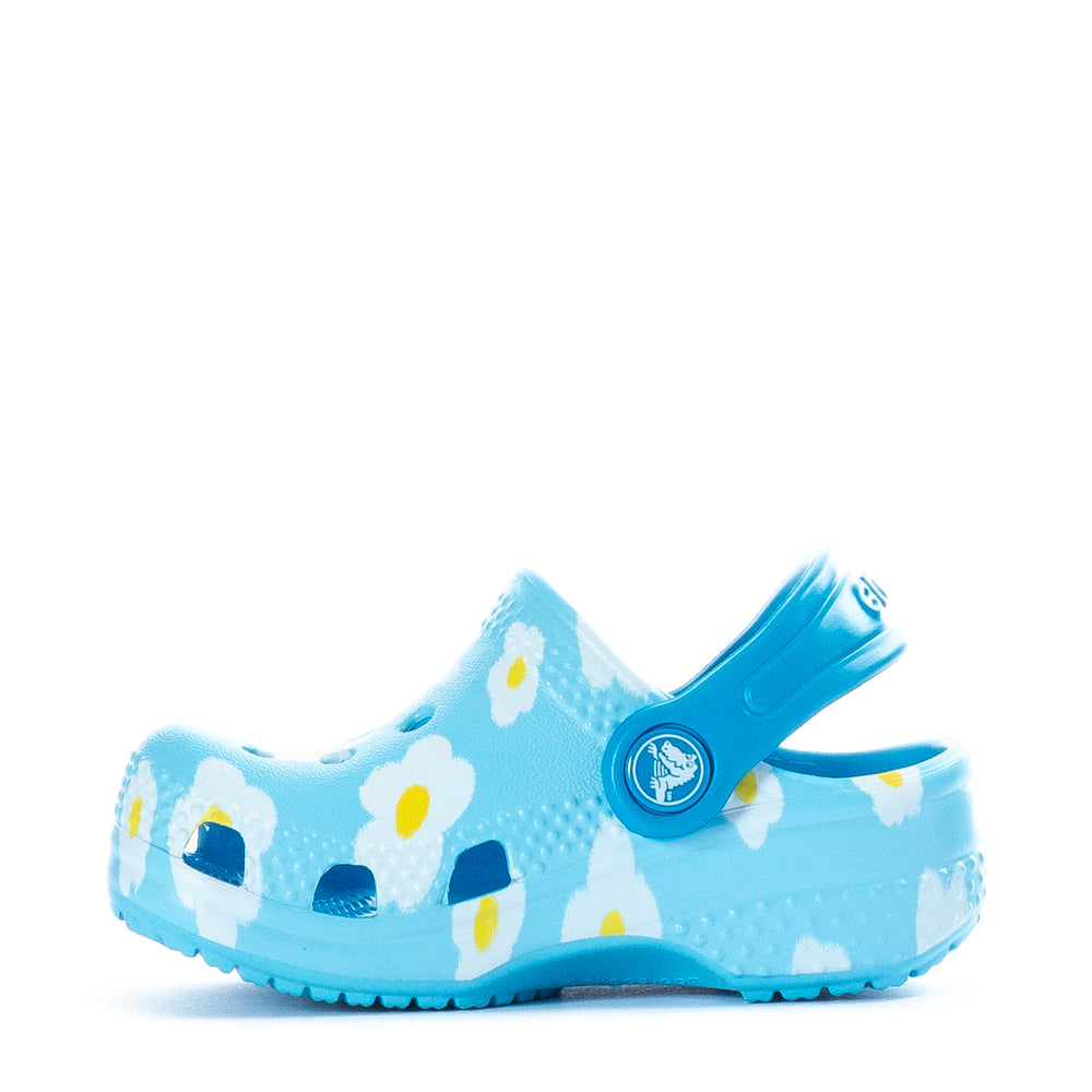 Crocs Infant Daisy Classic Clog - Tainted Glass
