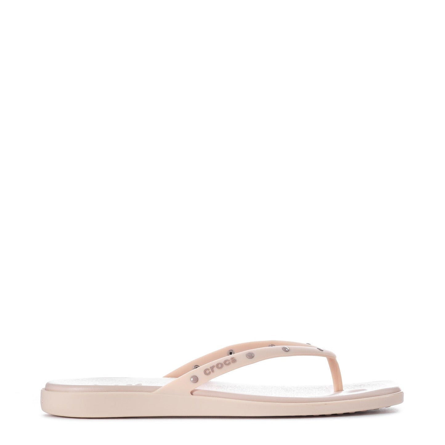 Crocs Women's Studded Miami Flip Flop - Quartz