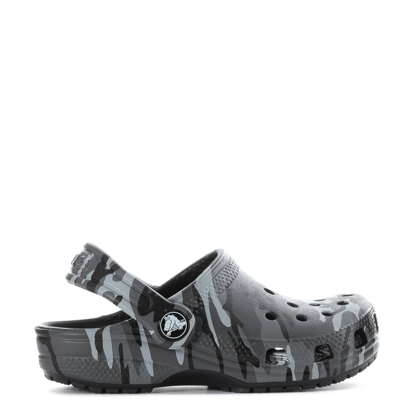 Crocs Toddler Classic Clog - Black / Grey