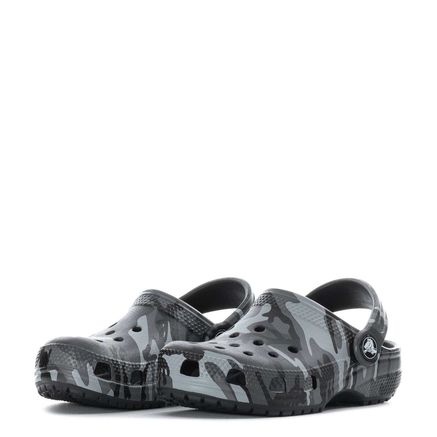Crocs Toddler Classic Clog - Black / Grey