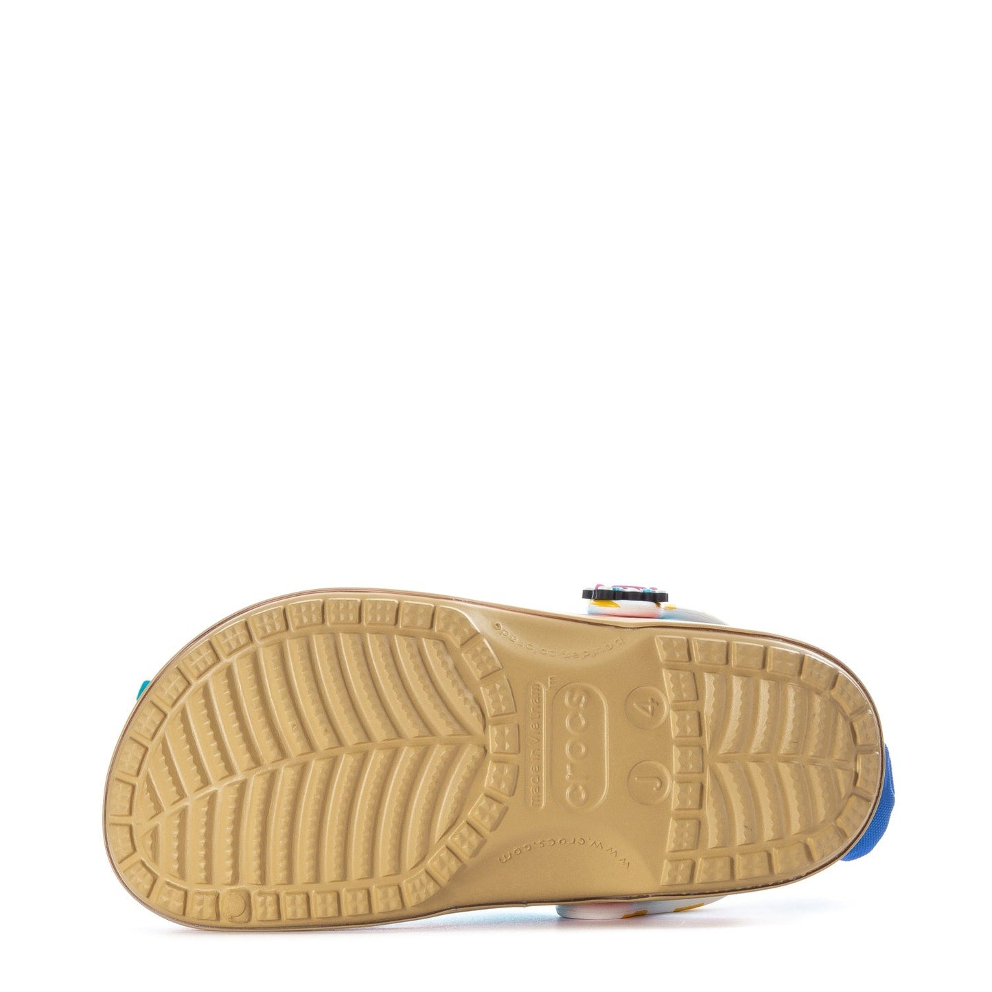 Crocs Youth One Piece Chopper Classic Clog - Blue / Multi